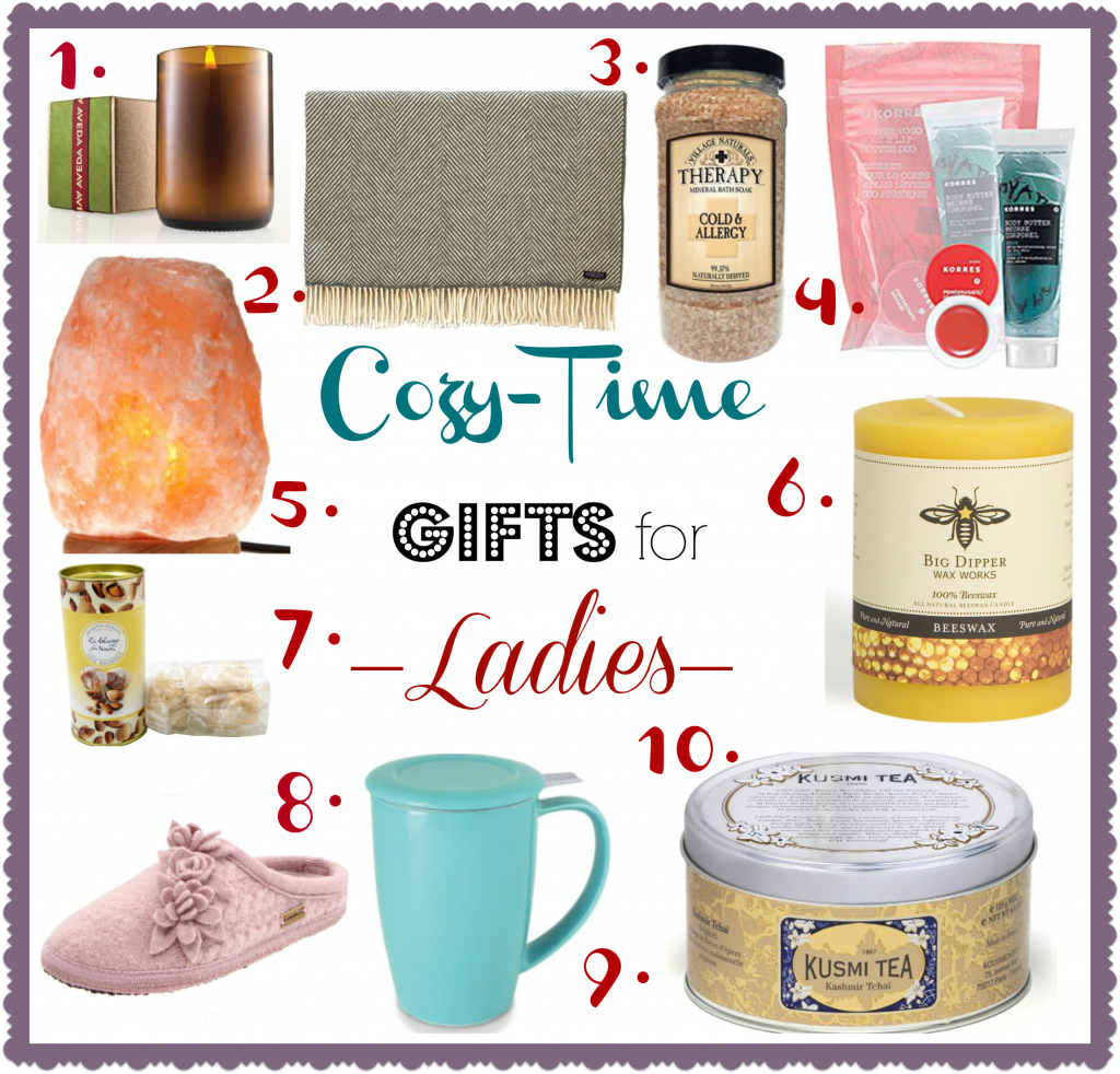 Cozy-Time Gifts for Ladies!