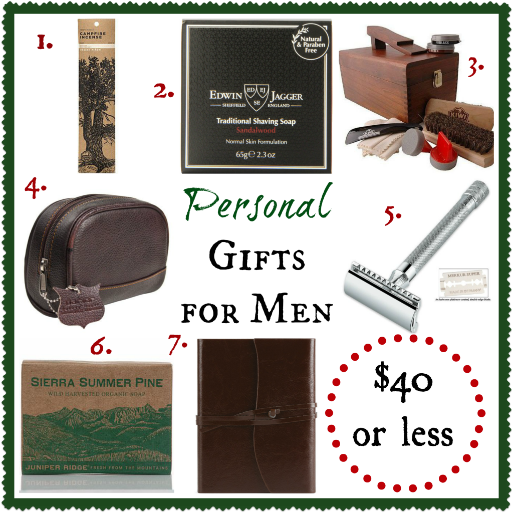 Personal Gifts for Men