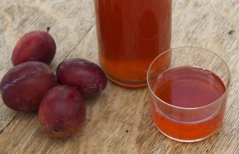 plum wine recipe without yeast