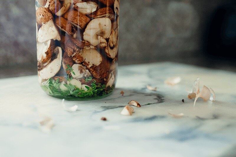 Making Fermented Mushrooms